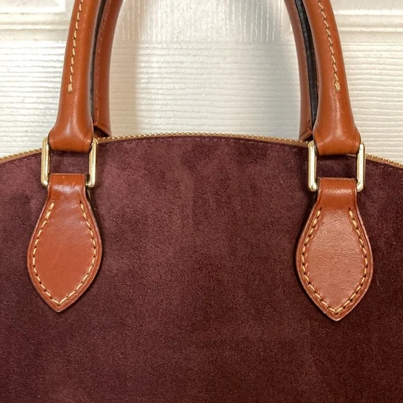 Suede Burgundy and Brown Dooney and Bourke - Picture 8 of 10